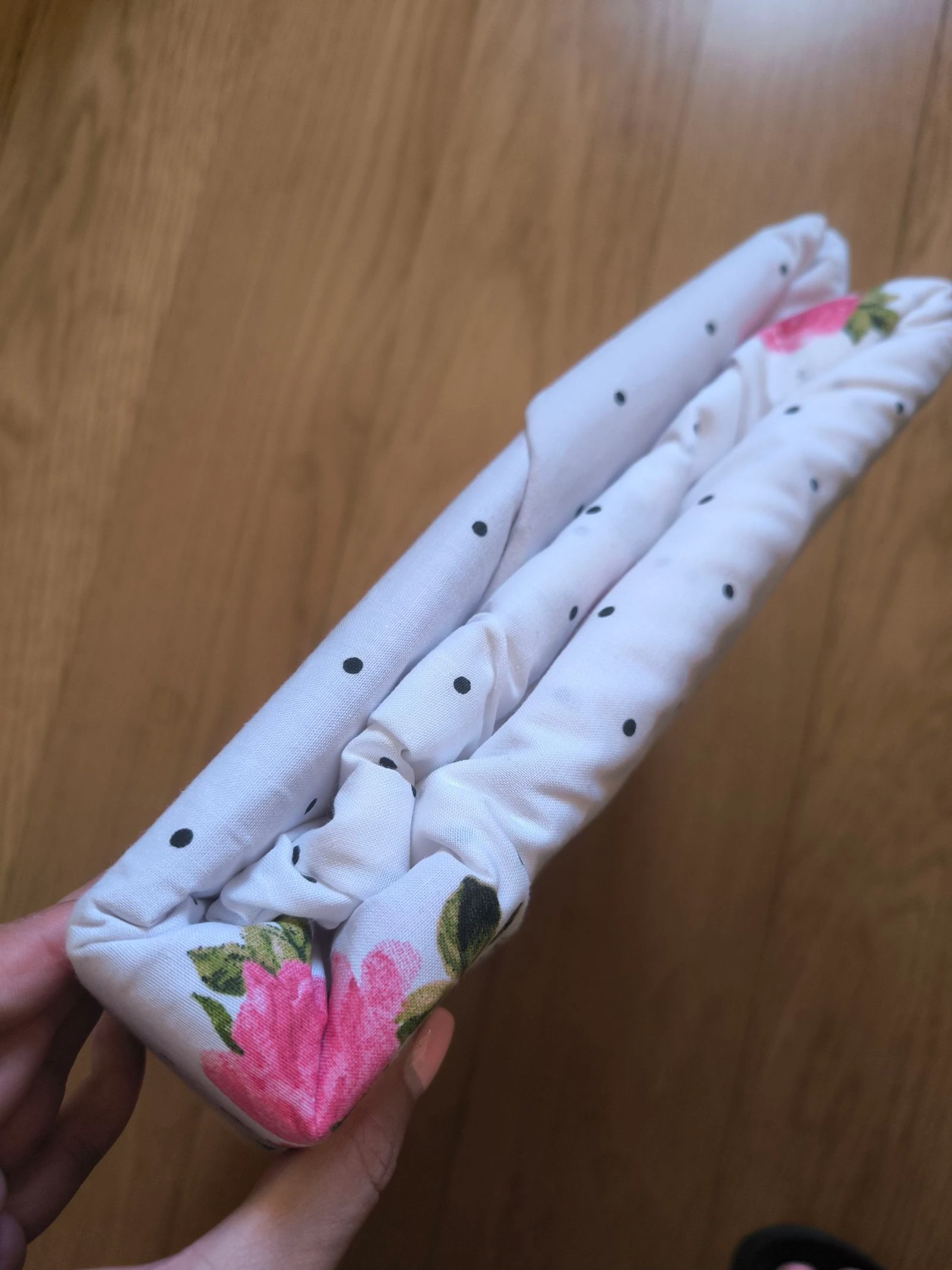 Housse de couette double à pois et fleurs Primark – photo 3